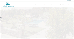 Desktop Screenshot of manolis-apartments.gr